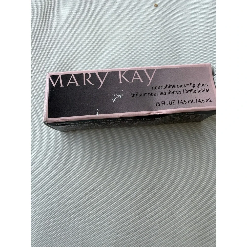 Mary Kay NouriShine Plus Lip Gloss Red Passion 047955 Shimmer 0.15oz New In‎ Box